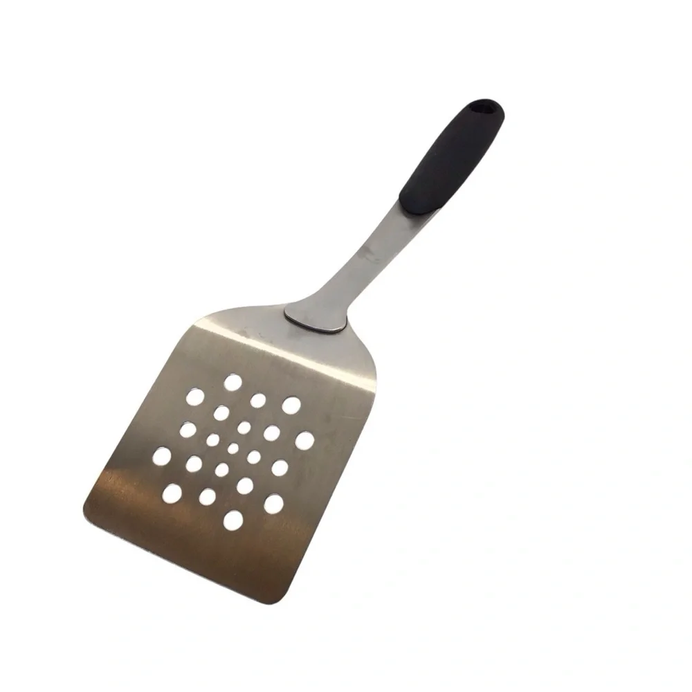 OXO SoftWorks Stainless Steel Slotted Turner Spatula Non-Slip Handle 13”